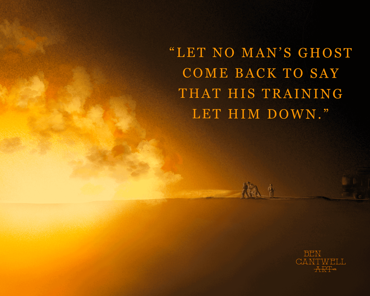 "Let No Mans Ghost..." Firefighter