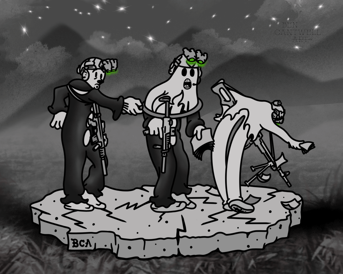Dancing Clown to Ghost (PSYOPS)