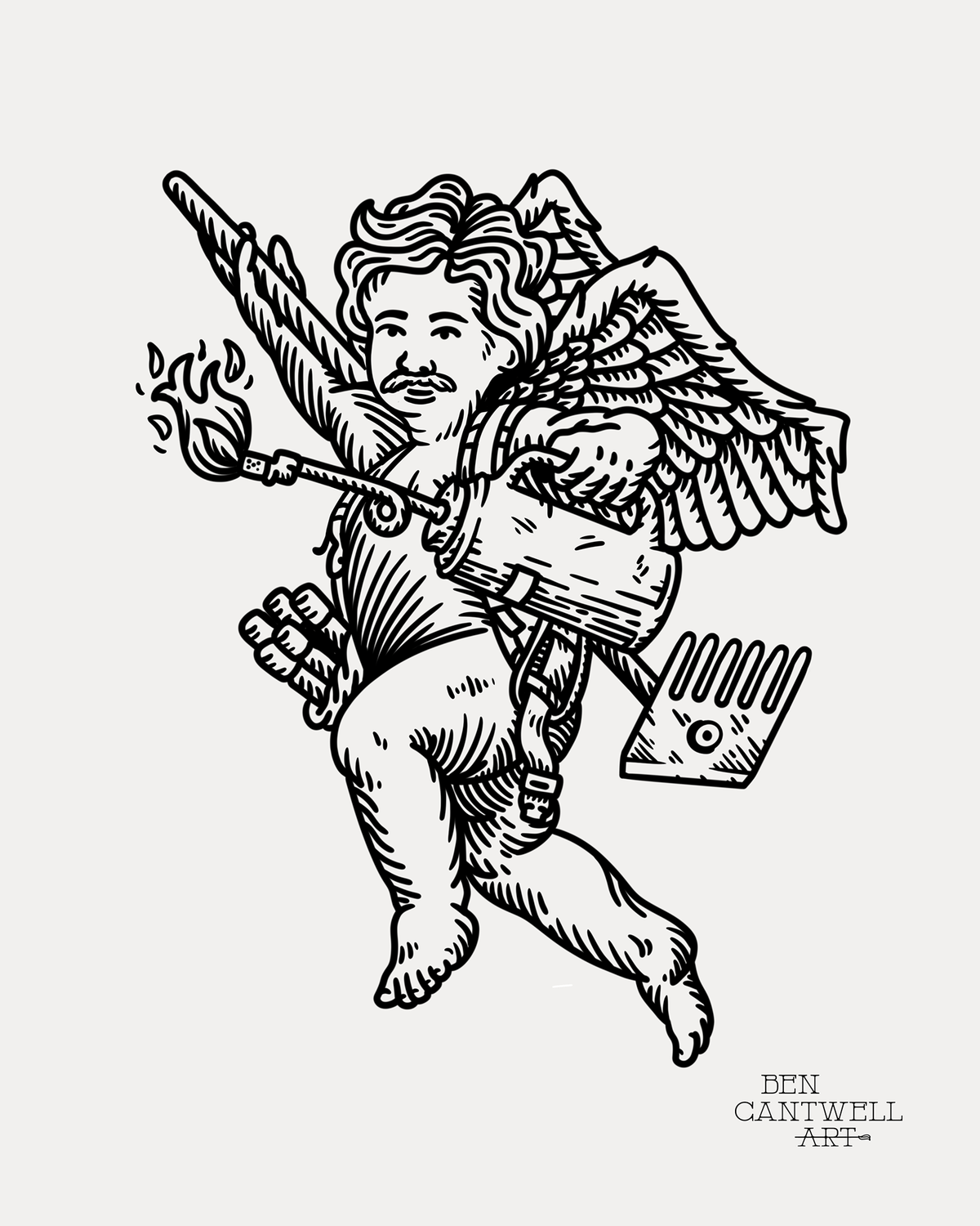 Wildland Fire Cherub