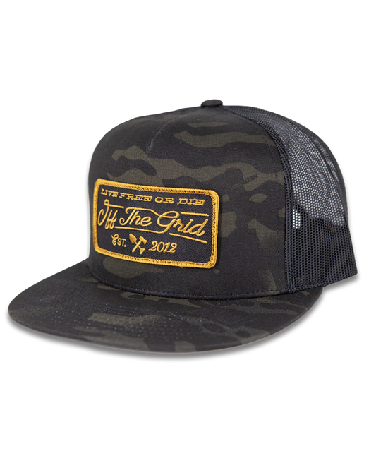 Stamped Snapback Hat
