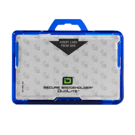 Secure Badge Holder DuoLite ® Horizontal 2 ID Card Holder
