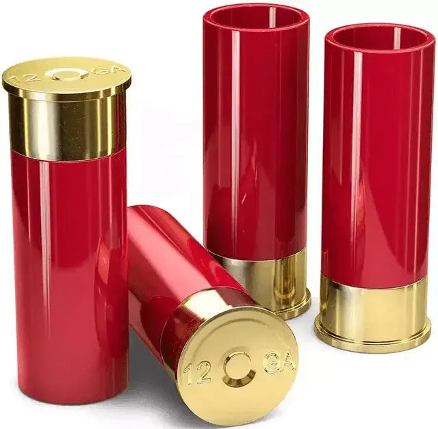 12 Gauge Shot Glasses, Set of 4