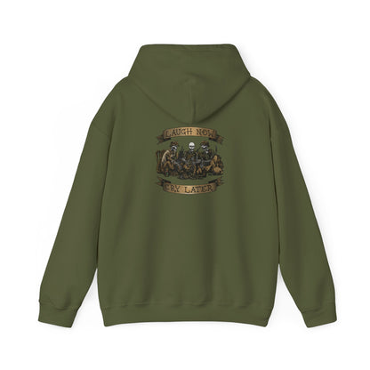 Laugh Now Cry Later Skeletons - Hoodie