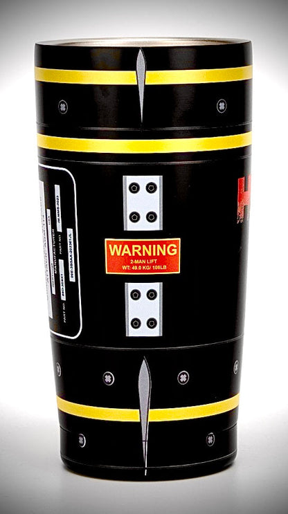 20oz HELLFIRE Guided Missile Tumbler - Military Inspired - Insulated Drinkware