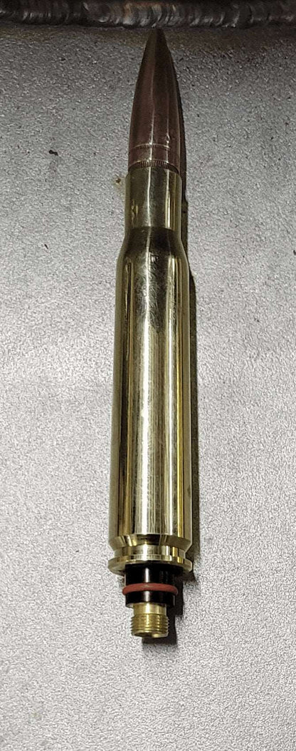 50 Cal BMG Long Bullet Tig Welding Back Cap