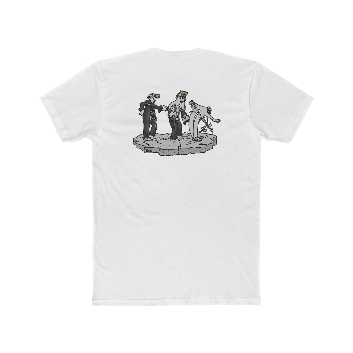 Dancing Clown to Ghost (PSYOPS) - Crew Tee