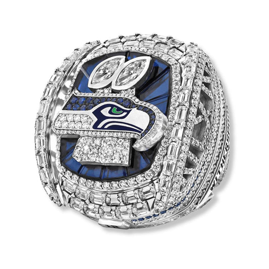 2025 Seattle Football SB LX Championship Ring Replica-Pop-Out Wings Edition