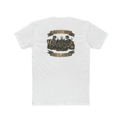 Laugh Now Cry Later Skeletons - Crew Tee