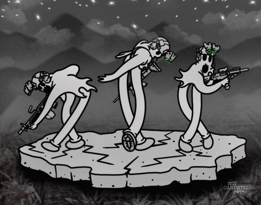 3 Dancing Ghosts (Psyops)