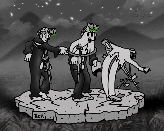 Dancing Clown to Ghost (PSYOPS)