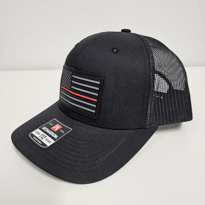 Richardson 112 Hat with PVC American Flag