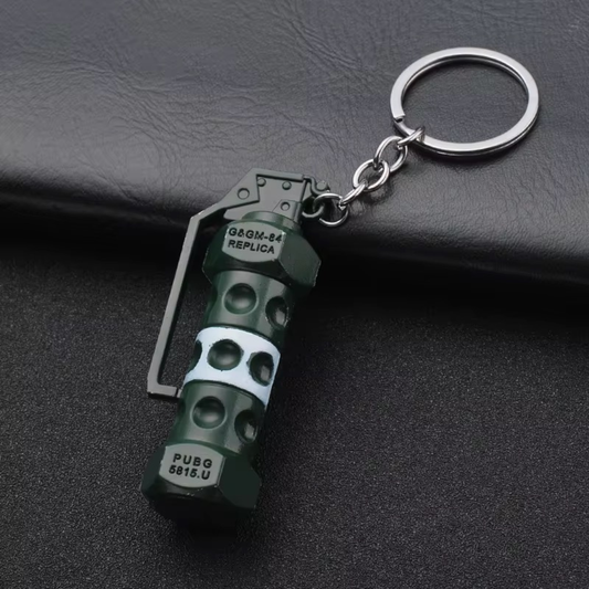 Mini Flash Bang Grenade Keychain – Tactical, Durable & Compact!