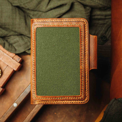 Quartermaster v2 – Leather Passport Wallet with Velcro | Pirate Goods