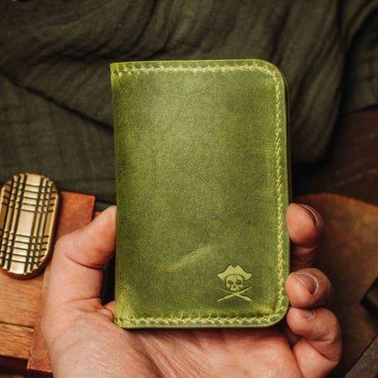 Pirate Goods Buccaneer – Slim Leather Bifold Wallet