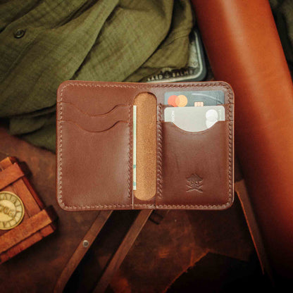 Pirate Goods Buccaneer – Slim Leather Bifold Wallet