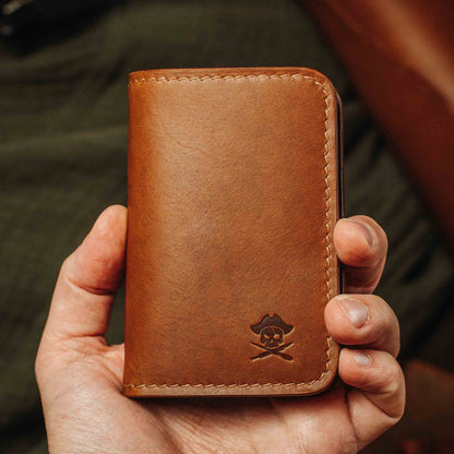 Pirate Goods Buccaneer – Slim Leather Bifold Wallet