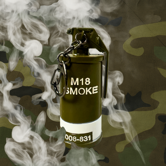 Mini Smoke Grenade Keychain – Tactical, Durable & Compact!