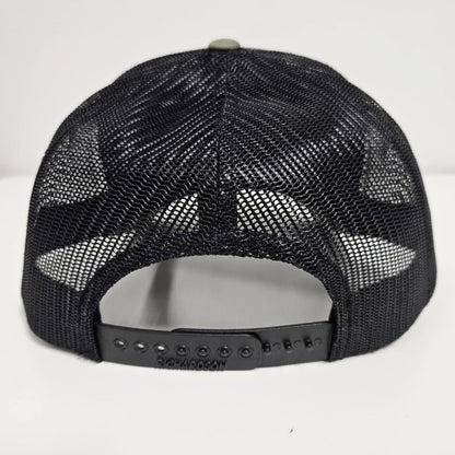 Richardson 112 Hat with Laser-Engraved Leather Hittcraft Logo