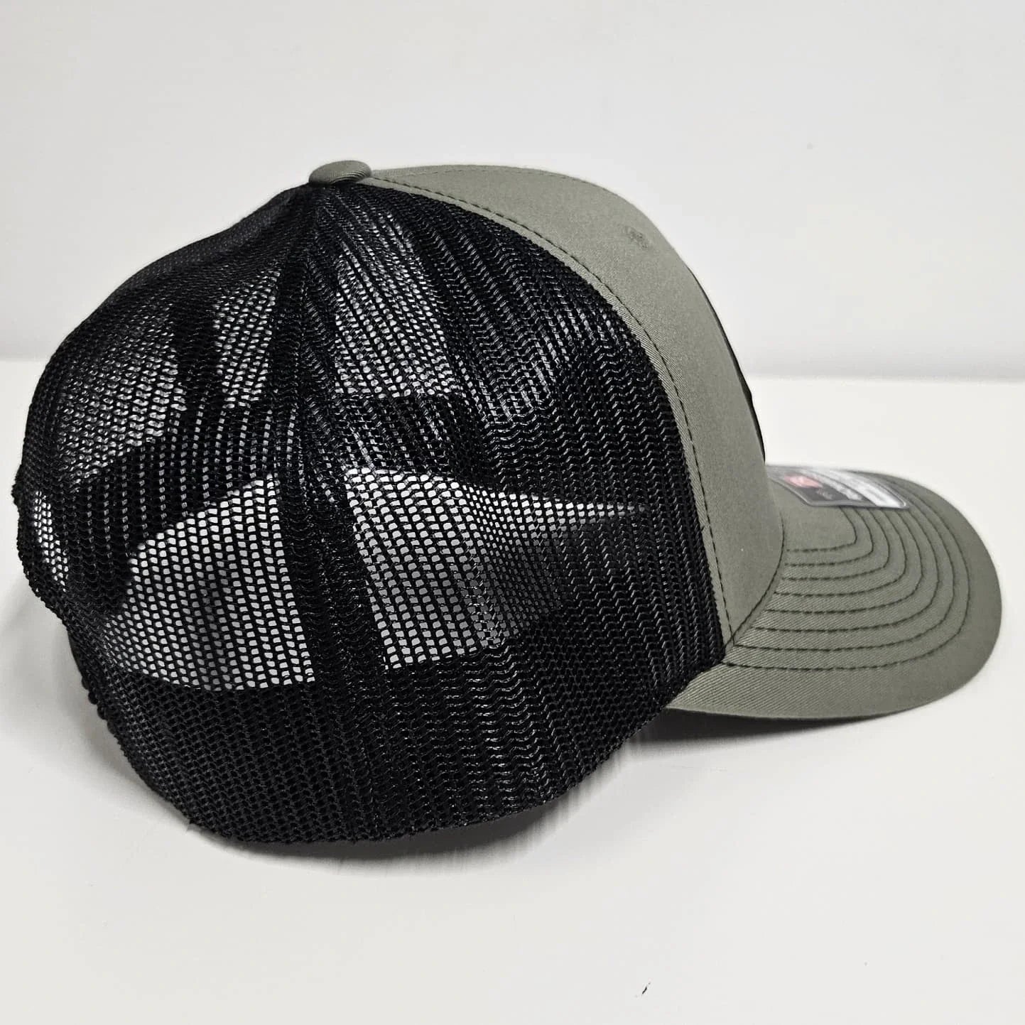 Richardson 112 Hat with Laser-Engraved Leather Hittcraft Logo