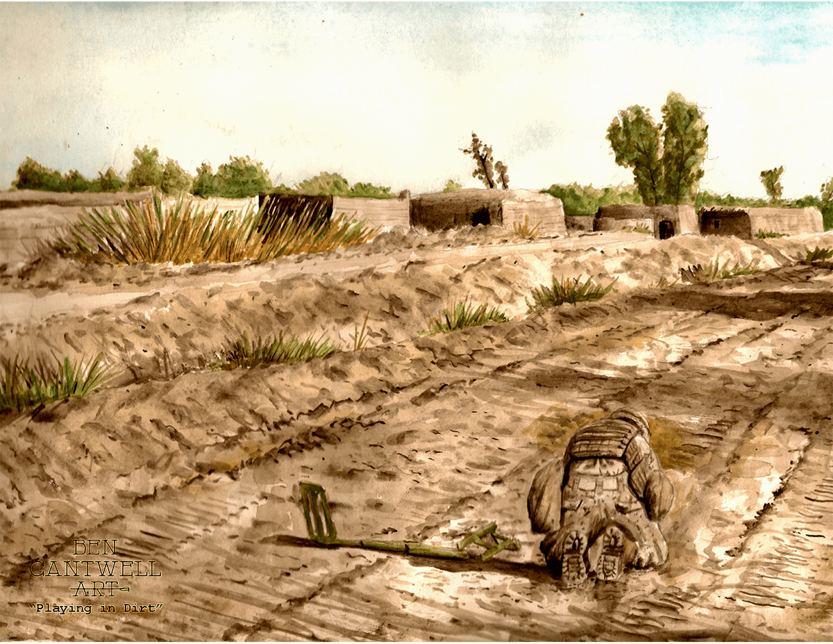 Playing In Dirt