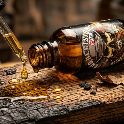Bad Decisions 2oz Beard Balm Whiskey Bourbon