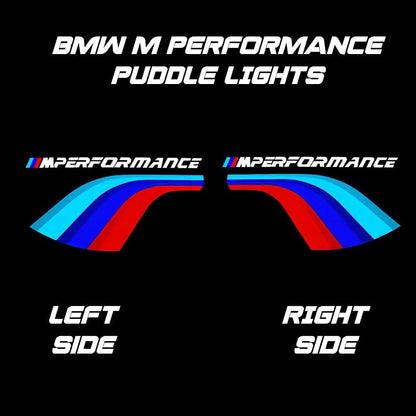 BMW 3 Series 4th/5th/6th Gen Premium Door Puddle Lights Various Designs 1999-2019