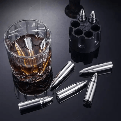 Bullet Whiskey Stone Gift Set