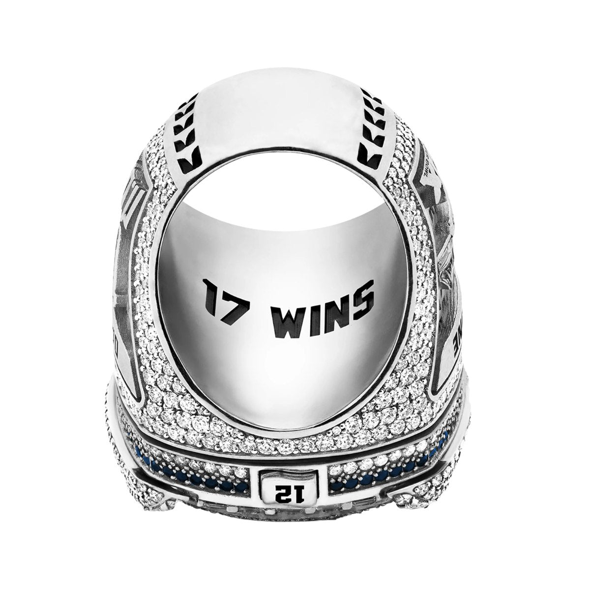 2025 Seattle Football SB LX Championship Ring Replica-Pop-Out Wings Edition