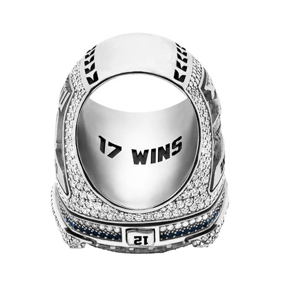 2025 Seattle Football SB LX Championship Ring Replica-Pop-Out Wings Edition