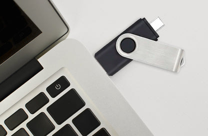 Dual SWM USB 3.1 Flash Drive - Large Capacity Unprinted