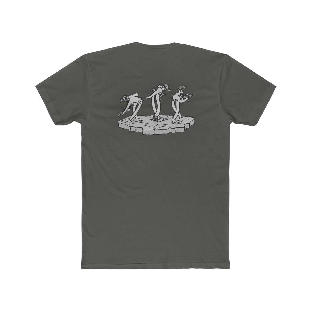 3 Dancing Ghosts (Psyops) - Crew Tee