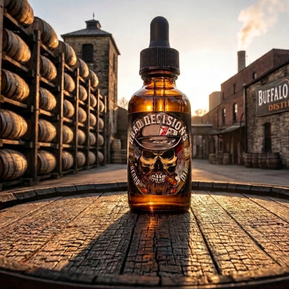 Bad Decisions 2oz Beard Balm Whiskey Bourbon
