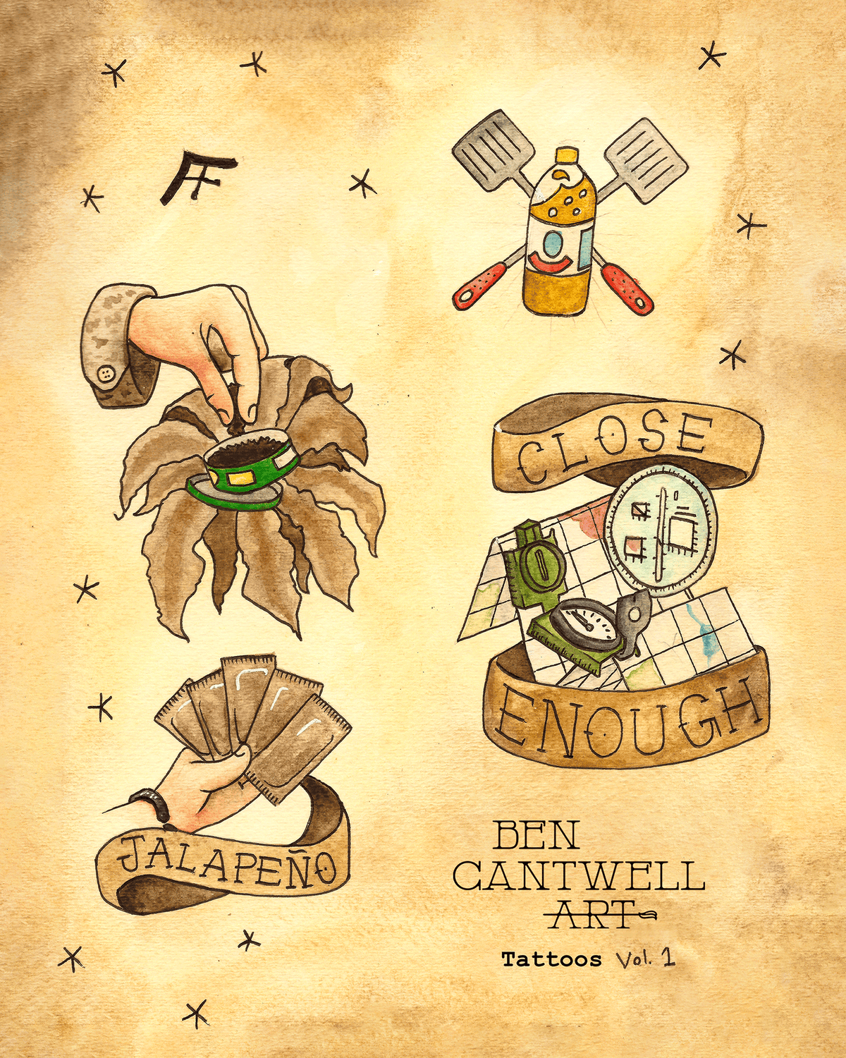 Tattoo Flash- Vol 1